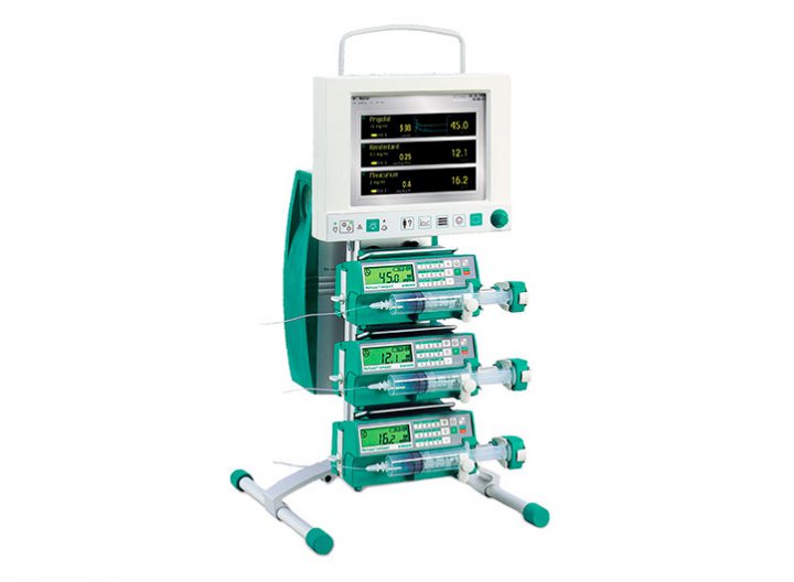 FM Anaesthesia 量身定制具备外接服务的麻醉台：装调频控制器、调频电脑以及至少2-3个B. Braun型注射泵