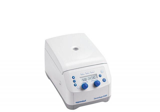 Die neue Eppendorf Centrifuge 5425 ist für alle modernen molekularbiologischen Anwendungen prädistiniert. Durch den weichen Ein-Finger-Verschluss zur ergonomischen Deckelverriegelung bietet sie höchsten Komfort.  