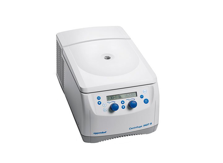 Centrifuge 5427 R Cooled 48-place micro centrifuge for high throughput research applications. 