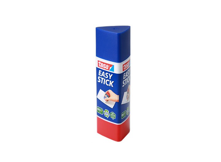 Easy Stick The triangular shape allows gluing of points, lines, edges and surfaces.