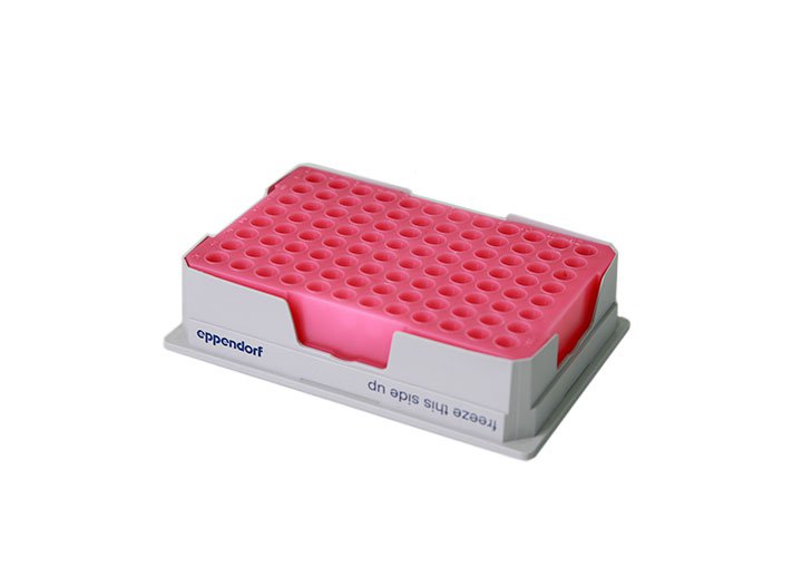 PCR Cooler 样品冷却收纳盒，颜色的变化说明已超过温度上限。 