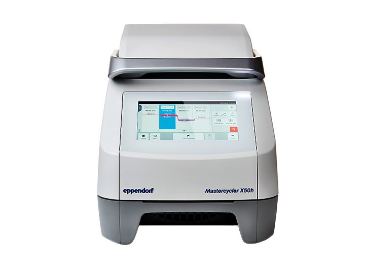 Mastercycler X50  Cycler for PCR applications, e.g. the analysis of food.