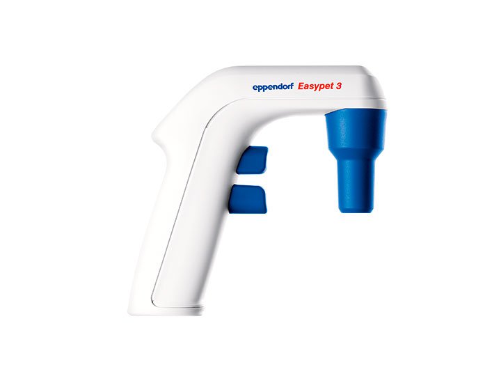 Easypet 3 Lightweight electronic pipetting. Ergonomic design allows fatigue-free operation.