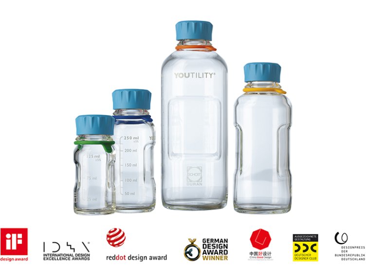 实验室专用瓶获得七项国际知名设计大奖。